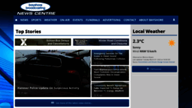 What Bayshorebroadcasting.ca website looked like in 2023 (2 years ago)