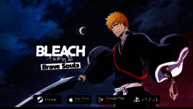 What Bleach-bravesouls.com website looked like in 2023 (1 year ago)