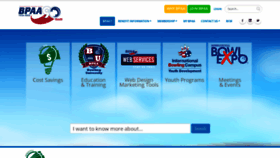 What Bpaa.com website looked like in 2023 (1 year ago)
