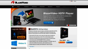 What Blazevideo.com website looked like in 2023 (1 year ago)
