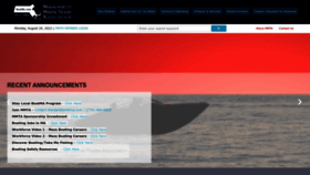What Boatma.com website looked like in 2023 (1 year ago)