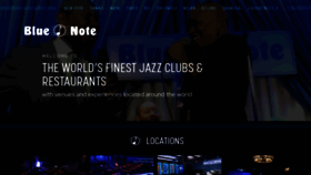What Bluenote.net website looked like in 2023 (1 year ago)