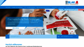 What Blak.de website looked like in 2023 (2 years ago)