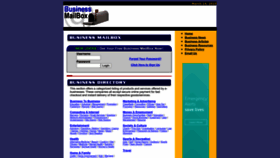 What Businessmailbox.com website looked like in 2023 (1 year ago)