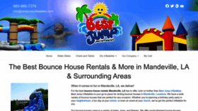 What Bestjumpinflatables.com website looked like in 2023 (1 year ago)
