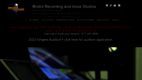 What Bristolstudios.com website looked like in 2023 (1 year ago)