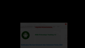What Biserwp.edu.pk website looked like in 2023 (1 year ago)
