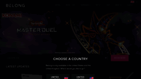 What Belong.gg website looked like in 2023 (1 year ago)