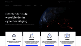 What Bitdefender.nl website looked like in 2023 (1 year ago)