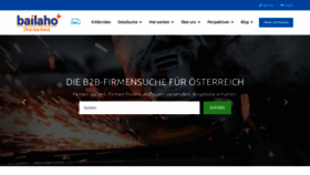 What Bailaho.at website looked like in 2023 (2 years ago)