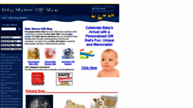 What Babyshowergiftshop.com website looked like in 2023 (1 year ago)