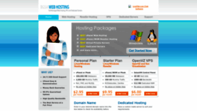 What Bgsawebhosting.com website looked like in 2023 (1 year ago)