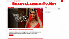 What Bhagyalakshmitv.net website looked like in 2023 (1 year ago)