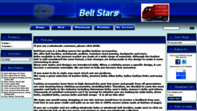 What Beltstars.com website looked like in 2023 (1 year ago)
