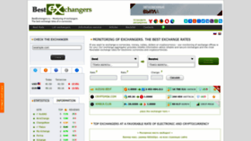 What Bestexchangers.ru website looked like in 2023 (2 years ago)