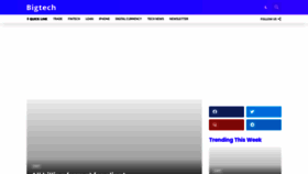 What Bigtech.com.ng website looked like in 2023 (1 year ago)