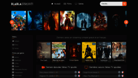 What Blablastream.win website looked like in 2023 (2 years ago)