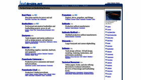 What Boat-design.net website looked like in 2023 (1 year ago)