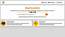 What Barkodist.com website looked like in 2023 (1 year ago)