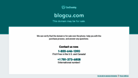 What Blogcu.com website looked like in 2023 (1 year ago)