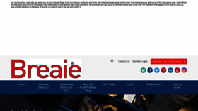What Breaie.com website looked like in 2023 (1 year ago)