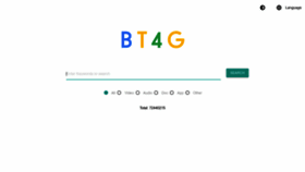 What Bt4gprx.com website looked like in 2023 (2 years ago)