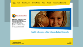 What Barbara-simonsohn.de website looked like in 2023 (This year)