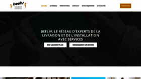 What Beeliv.fr website looked like in 2023 (This year)