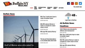 What Buffalonynews.net website looked like in 2023 (1 year ago)
