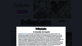 What Brollopsguiden.se website looked like in 2023 (2 years ago)