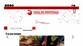 What Bibliotheque-agglo-stomer.fr website looked like in 2023 (This year)