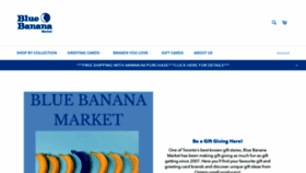 What Bluebananamarket.com website looked like in 2023 (This year)