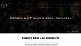 What Bilbaoclick.com website looked like in 2023 (This year)