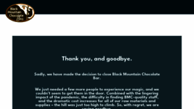 What Blackmountainchocolate.com website looked like in 2023 (1 year ago)