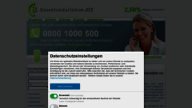 What Beamtendarlehen.biz website looked like in 2023 (2 years ago)