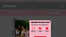 What Bouxavenue.com website looked like in 2023 (This year)