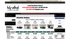 What Buty-wolka.pl website looked like in 2023 (This year)