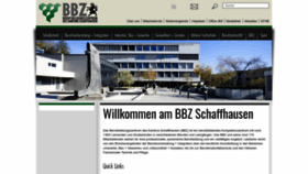 What Bbz-sh.ch website looked like in 2023 (This year)