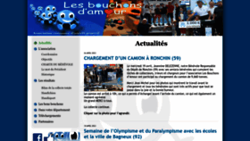 What Bouchonsdamour.com website looked like in 2023 (This year)