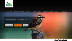 What Birdlife.at website looked like in 2023 (This year)