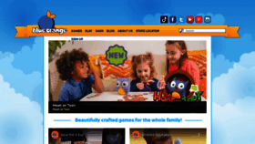 What Blueorangegames.com website looked like in 2023 (This year)