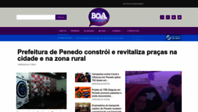What Boainformacao.com.br website looked like in 2023 (This year)