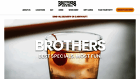 What Brothersbar.com website looked like in 2023 (This year)