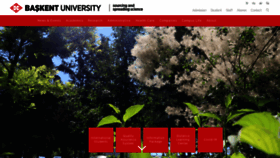 What Baskent.edu.tr website looked like in 2023 (This year)