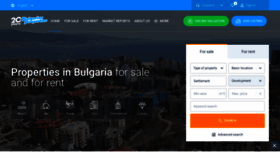What Bulgarianproperties.com website looked like in 2023 (This year)