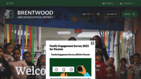 What Bufsd.org website looked like in 2023 (2 years ago)