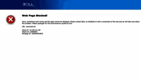 What Boll.ch website looked like in 2023 (This year)