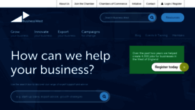 What Businesswest.co.uk website looked like in 2023 (This year)