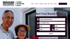 What Bhhsfloridaproperties.com website looked like in 2023 (This year)