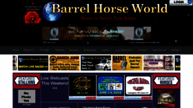 What Barrelhorseworld.com website looked like in 2023 (This year)